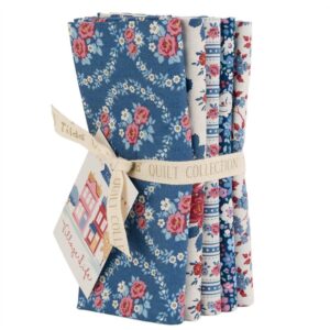 FAT QUARTERS TILDA VILLAGE LIFE BLUE