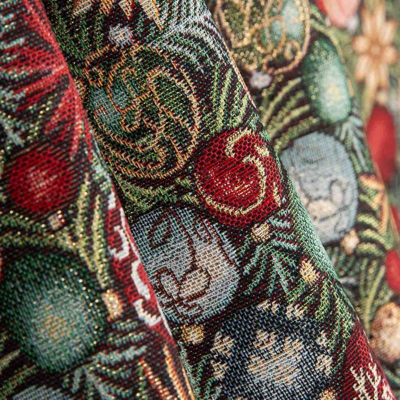 GOBELINO NAVIDAD BOLAS LUREX - Imagen 2