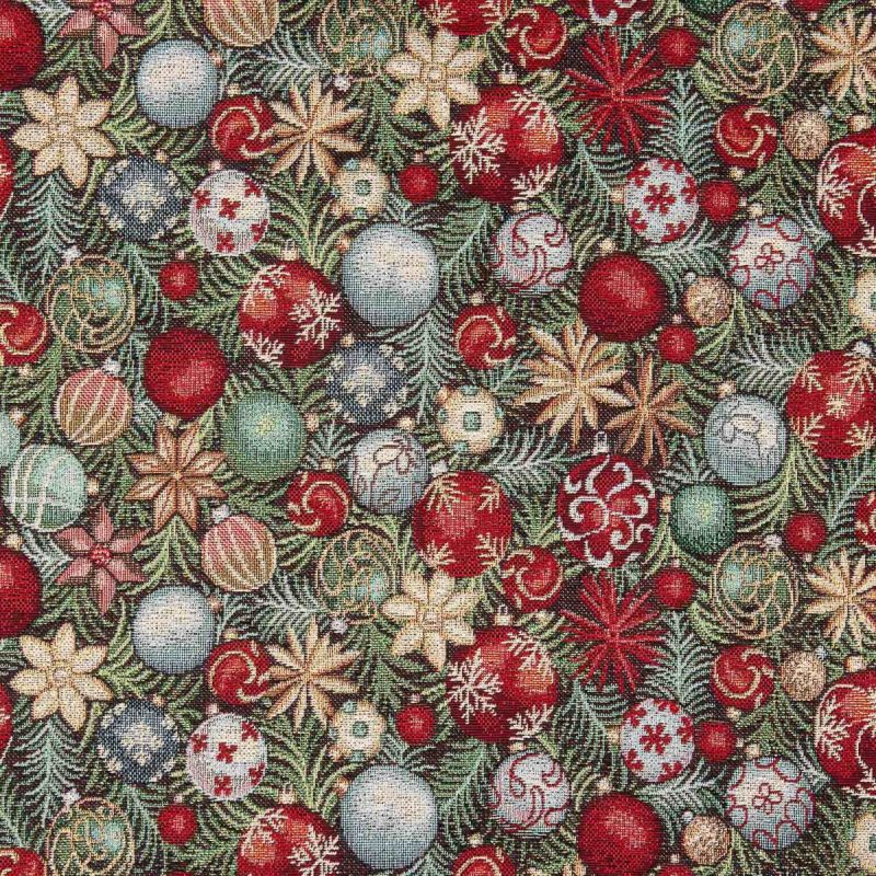 GOBELINO NAVIDAD BOLAS LUREX