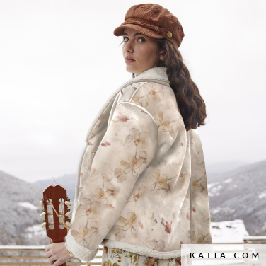 TELA DE SHERPA BONDED SUEDE BY KATIA - Imagen 3