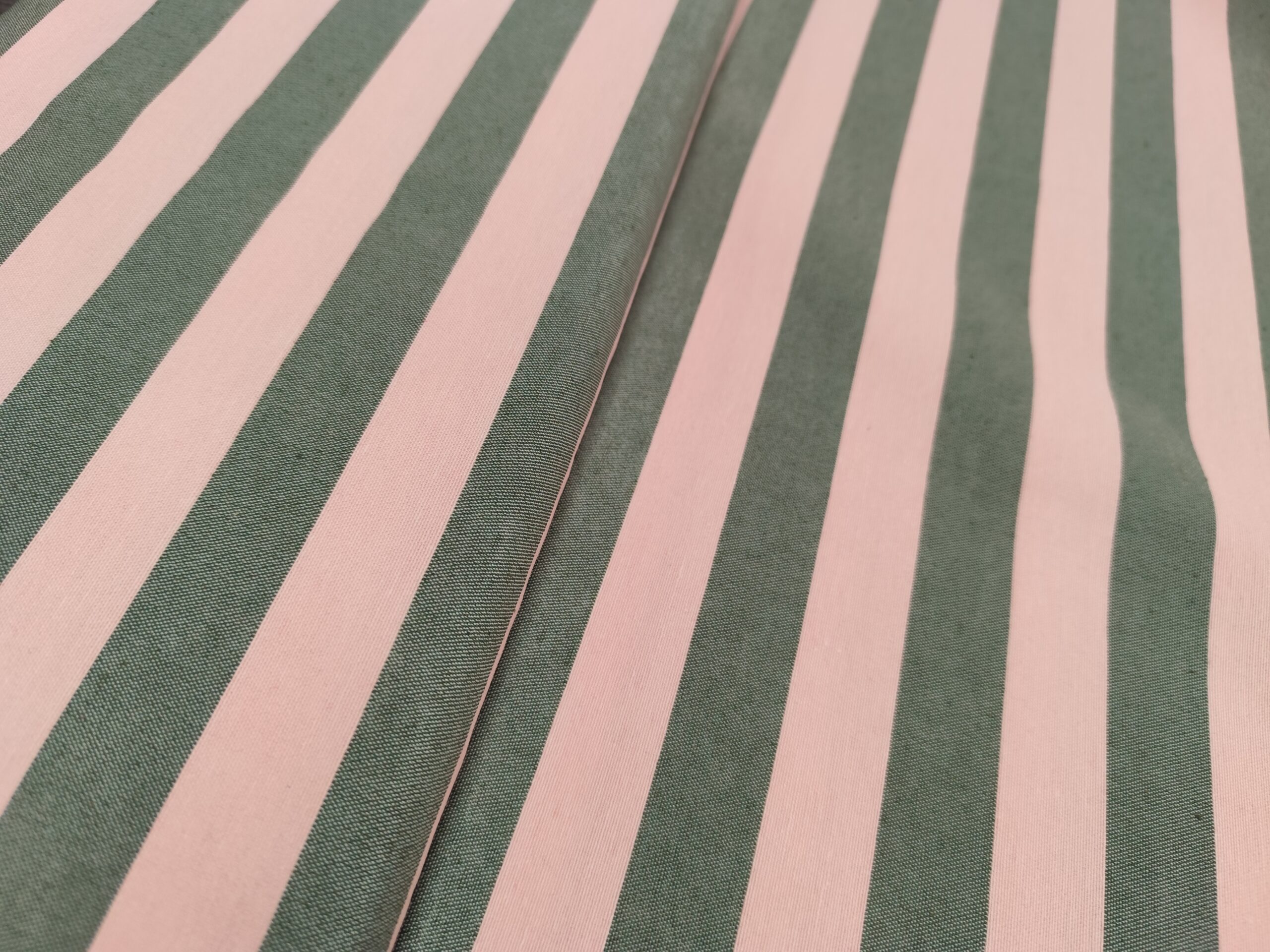 LONETA RAYAS MAGLIA VERDE/ROSA