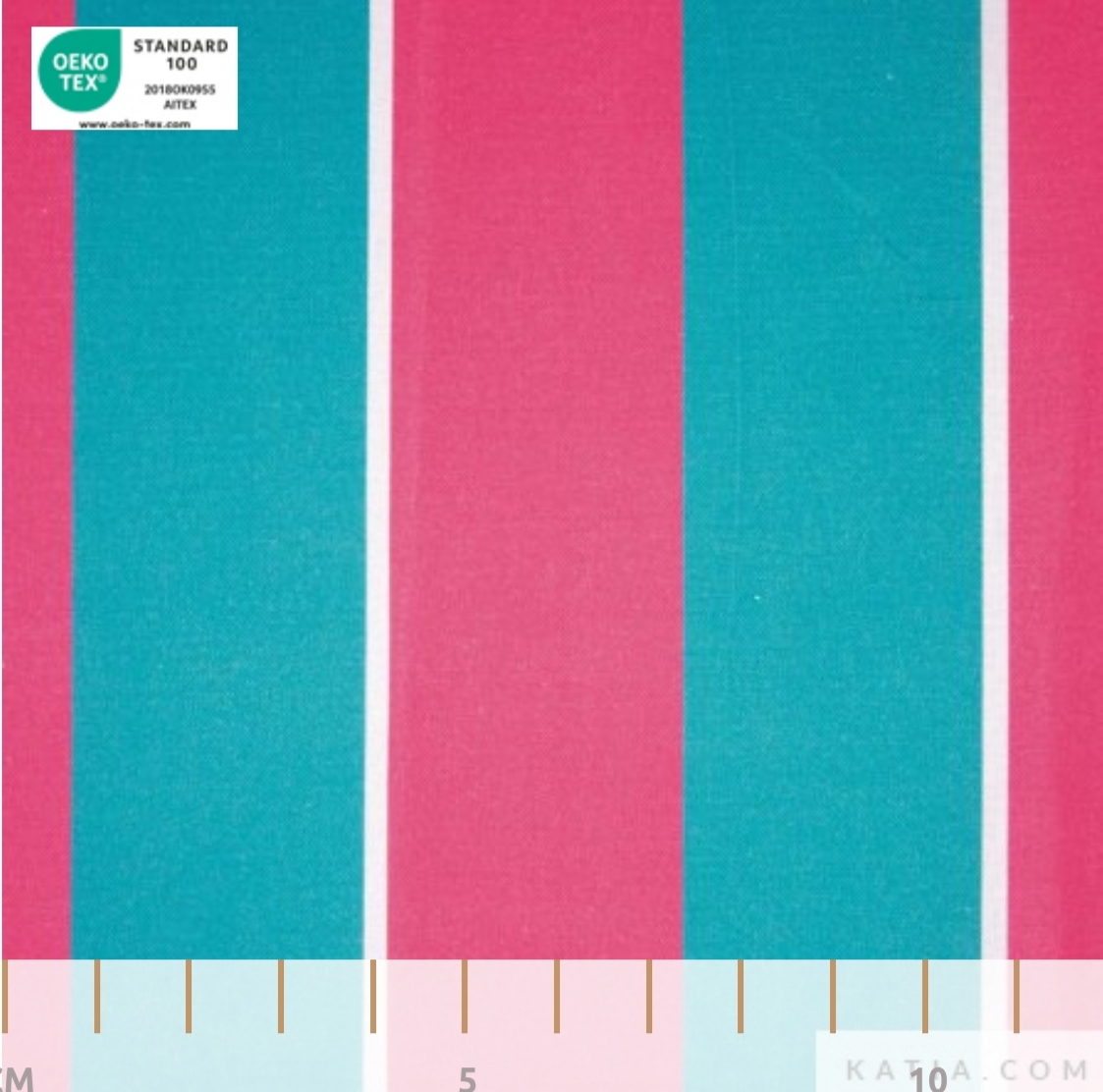 LONETA CANVAS TROPICAL STRIPES