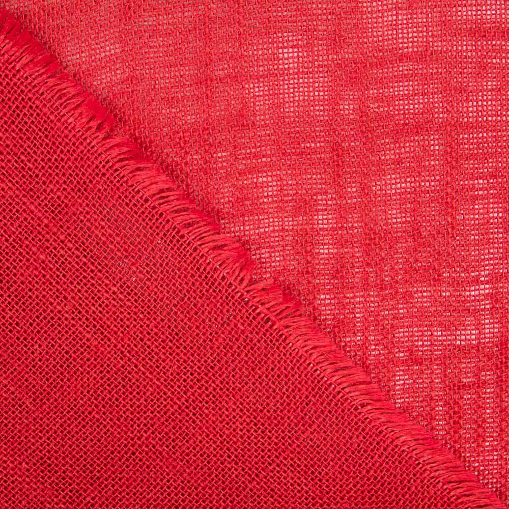 TELA DE SACO (YUTE) ROJO - Imagen 2