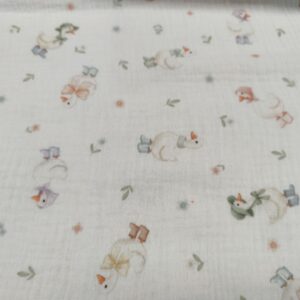 MUSELINA ESTAMPADA OCAS