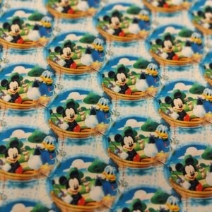 ALGODON MICKEY AZUL