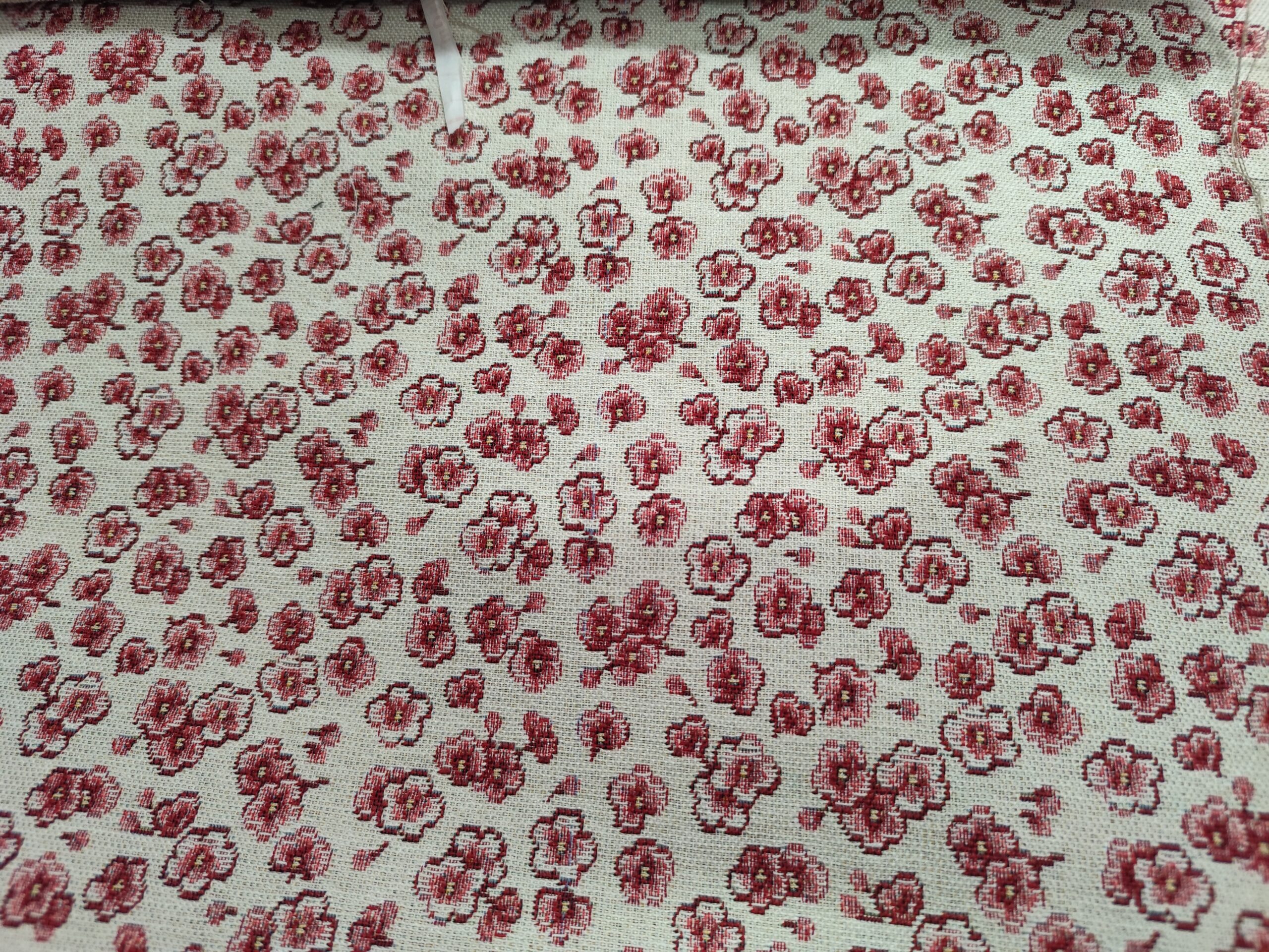 GOBELINO FLOR ROJA